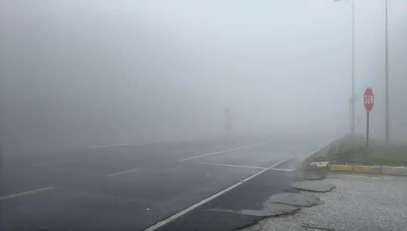 Bolu Dağı’ndaki Sis, Seyahat Planlarını Olumsuz Etkiliyor!