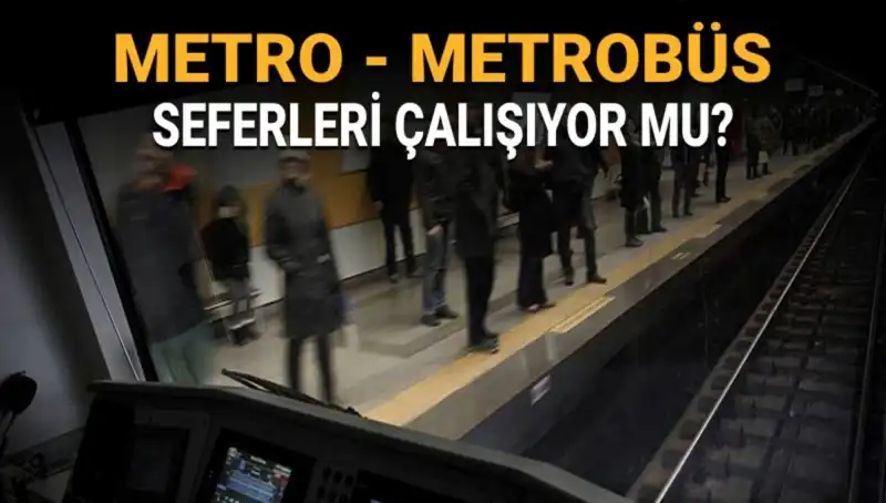 İstanbul'da Metro ve Metrobüs Durumu: Grev Vardı mı, Gündemde Neler Var?
