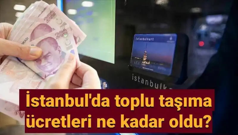 İstanbul'da Toplu Taşıma Ücretlerine Gelen Son Zamlar Neler?