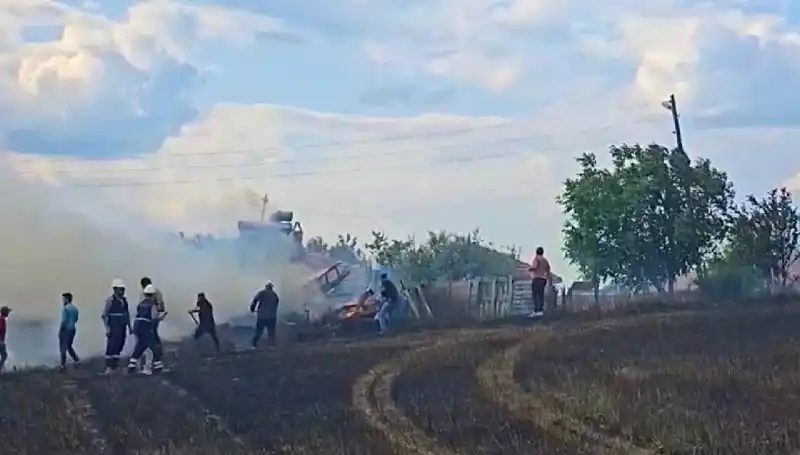 Tarlayı Kundaklayarak Kaçan Şüpheli 96 Saatte Ele Geçirildi!