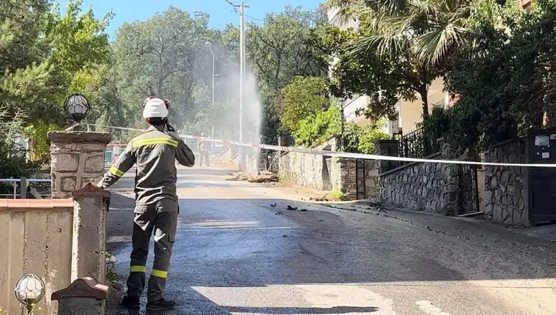 Bursa'da Doğalgaz Patlaması: Üç İşçi Hayatını Kaybetmekten Son Anda Kurtuldu