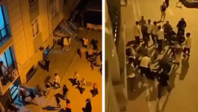 Esenyurt’ta İki Gruplar Arasında Laf Atma Kavgası Büyüdü
