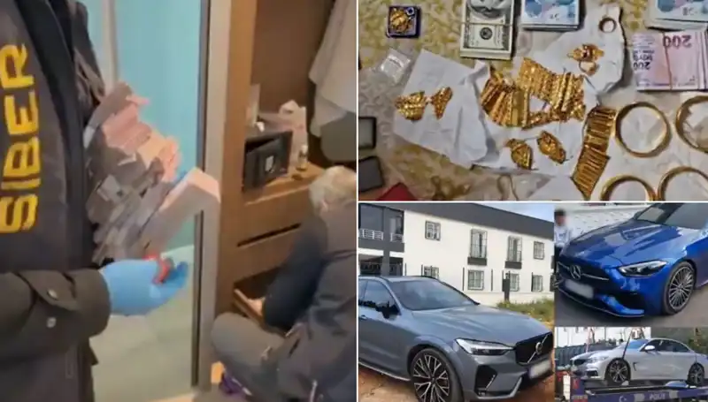 39 Şehirde Gerçekleşen Dev Operasyon: 568 Gözaltı, Lüks Araçlar ve Varlıklar