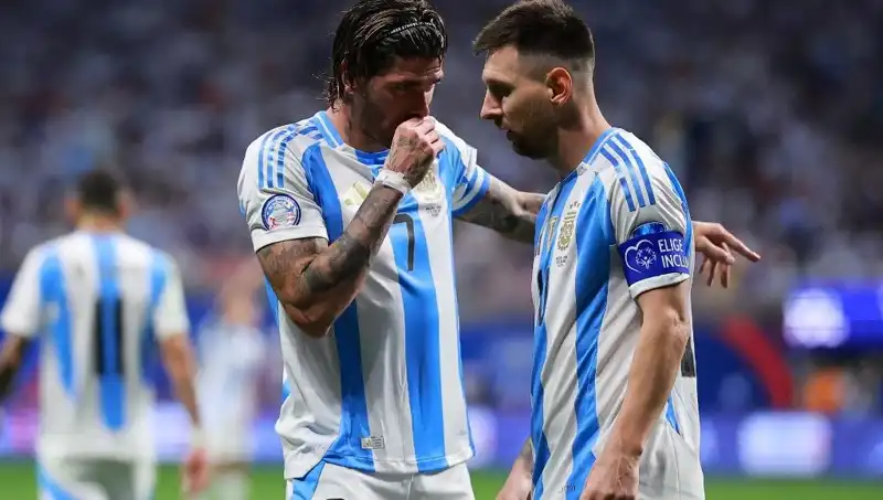 Rodrigo de Paul, Messi ile Yeniden Buluşmanın Keyfini Çıktı!