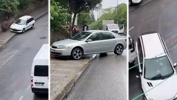 Otobüs Mazot Sızdırınca Kaza Kaosu: Araçlar Durdurulamadı!